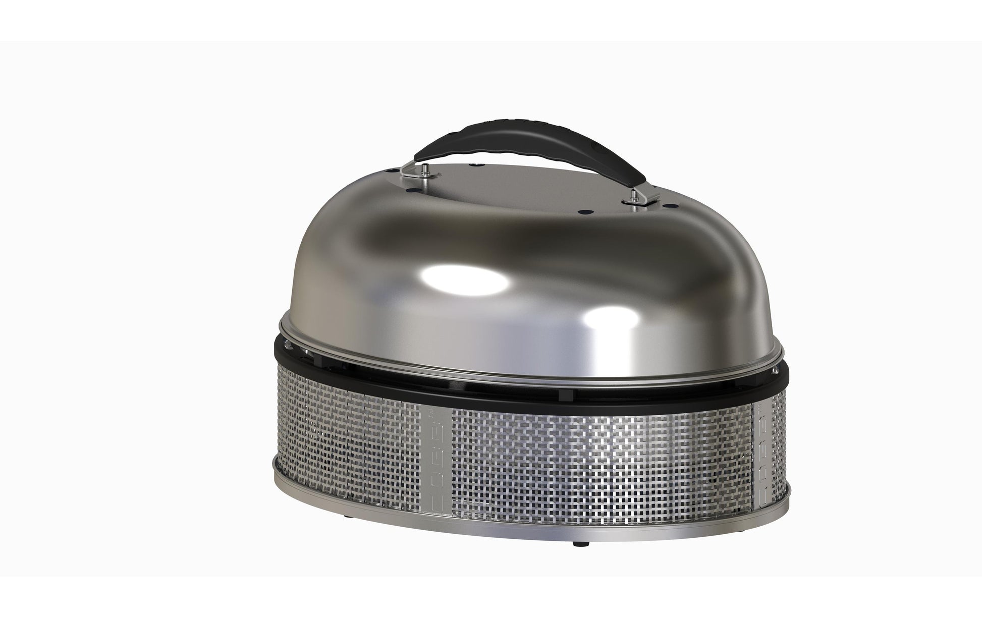 Cobb Picknick-Grill Supreme Deluxe 2.0 – 8 Personen, Holzkohle, Kessel – Edelstahl