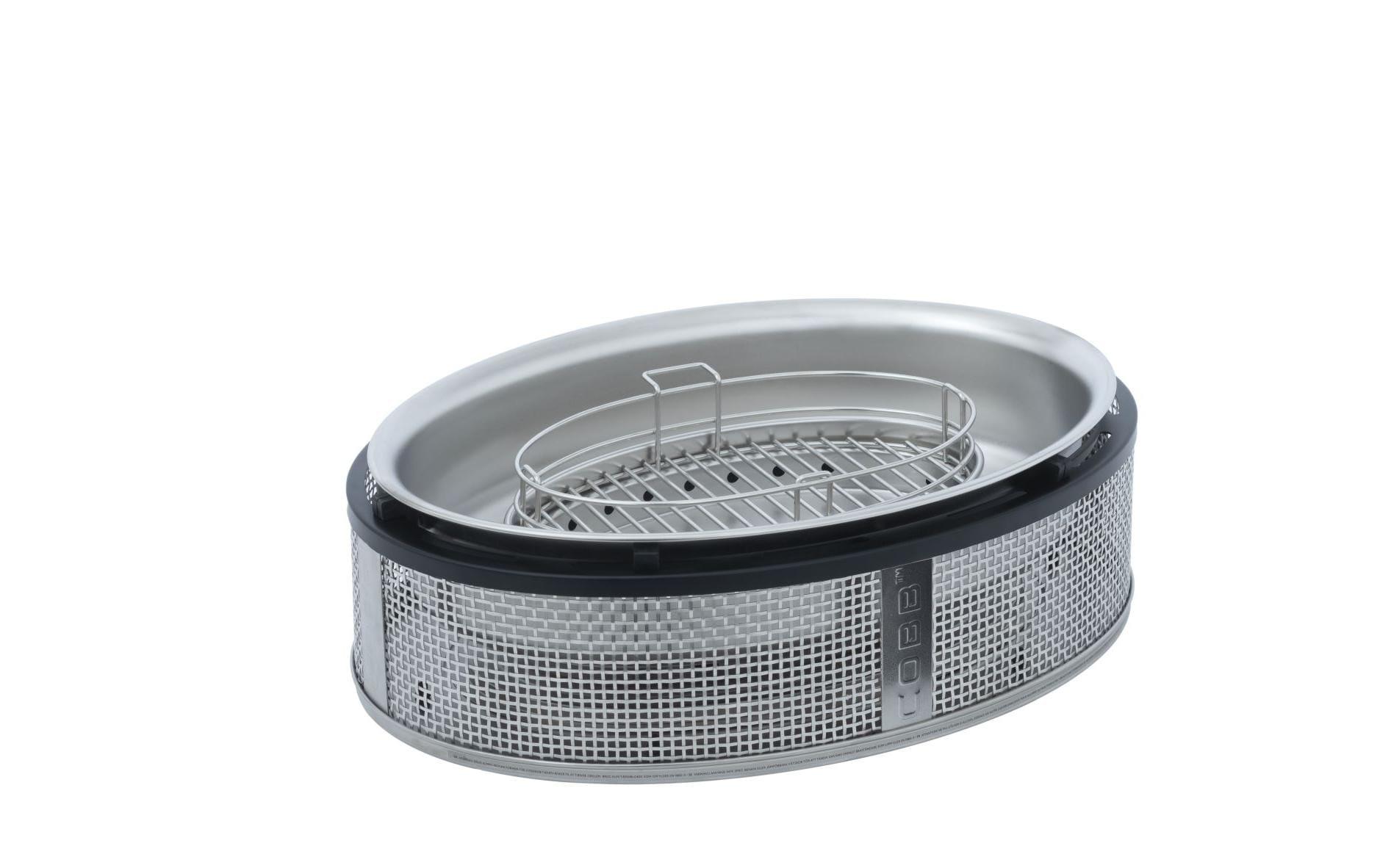 Cobb Picknick-Grill Supreme Deluxe 2.0 – 8 Personen, Holzkohle, Kessel – Edelstahl