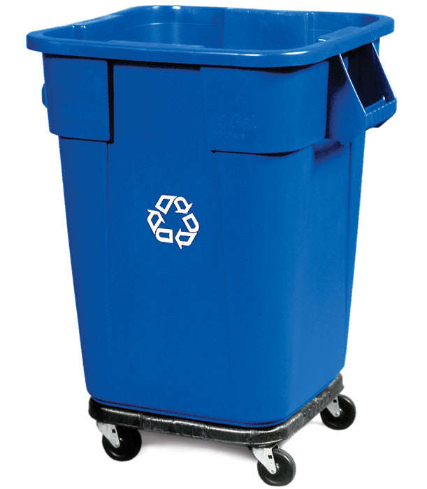 Rubbermaid Transportroller – für BRUTE 3526/3536, schwarz, B 438 × T 438 × H 159 mm