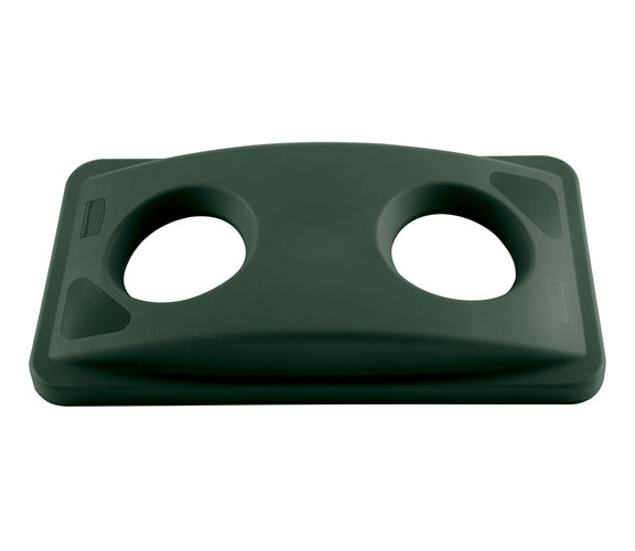 Rubbermaid Ersatzdeckel FG269288GRN – für Slim Jim FG3540, FG3541 – grün