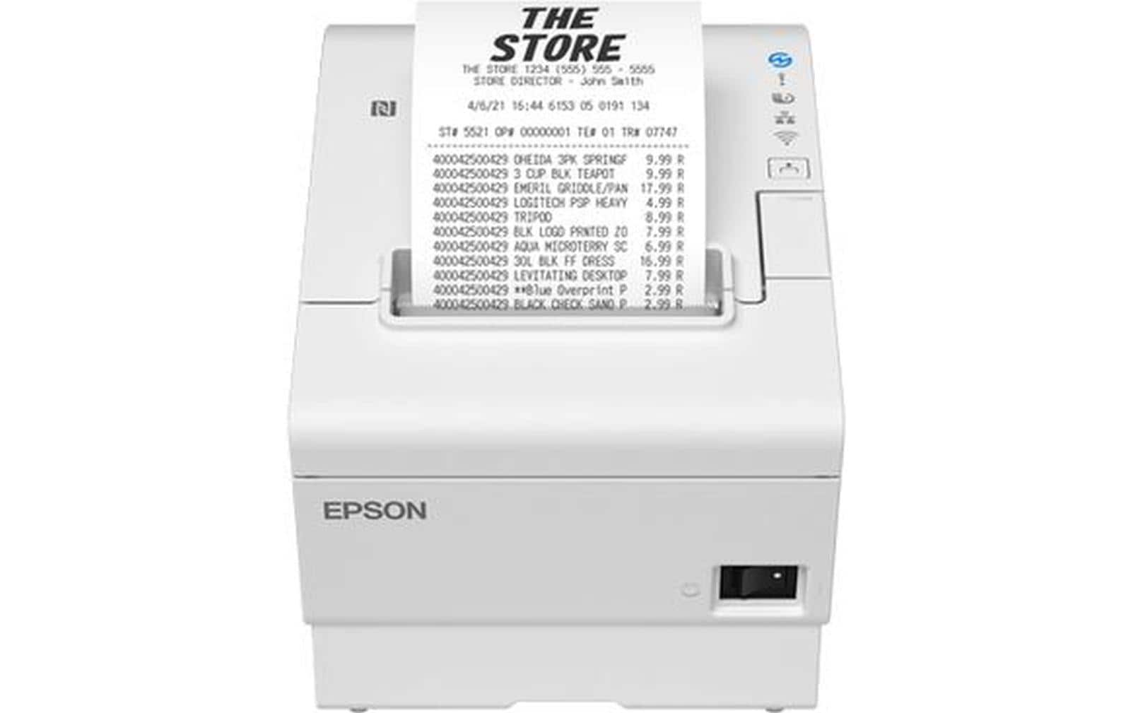 Epson Thermodrucker TM-T88VII, Weiss