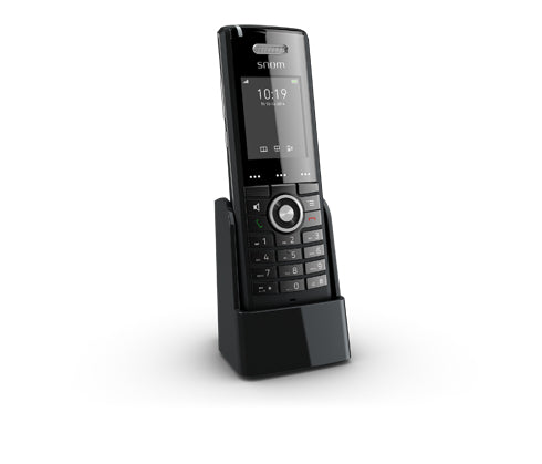 Snom M65 – WLAN-Telefon (Handgerät), inkl. Ladeschale, DECT, Schwarz