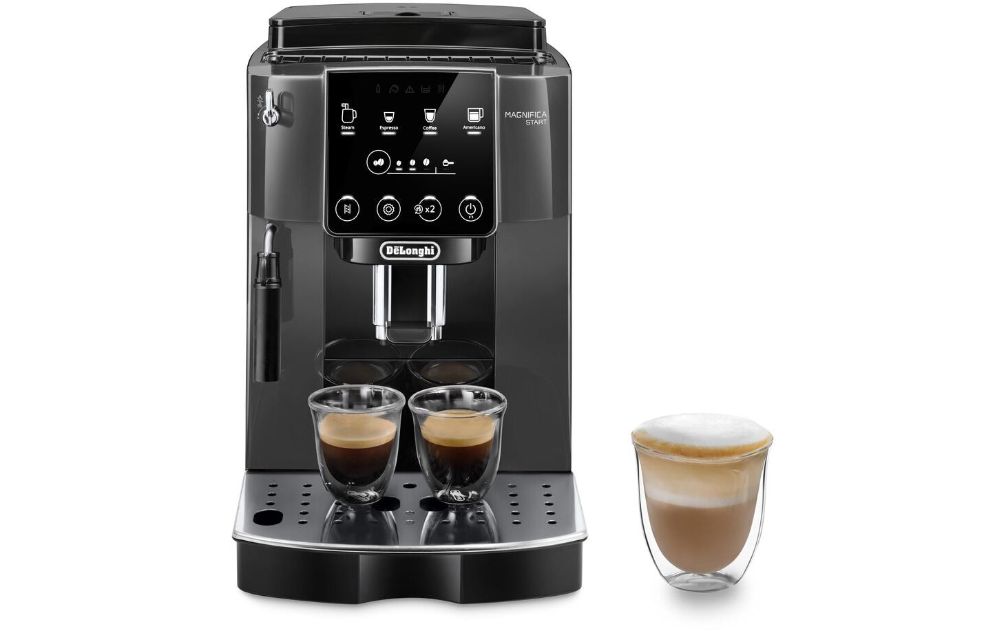 De’Longhi Magnifica Start ECAM220.22.GB Kaffeevollautomat – 15 bar, 1,8 l, 250 g, Schwarz