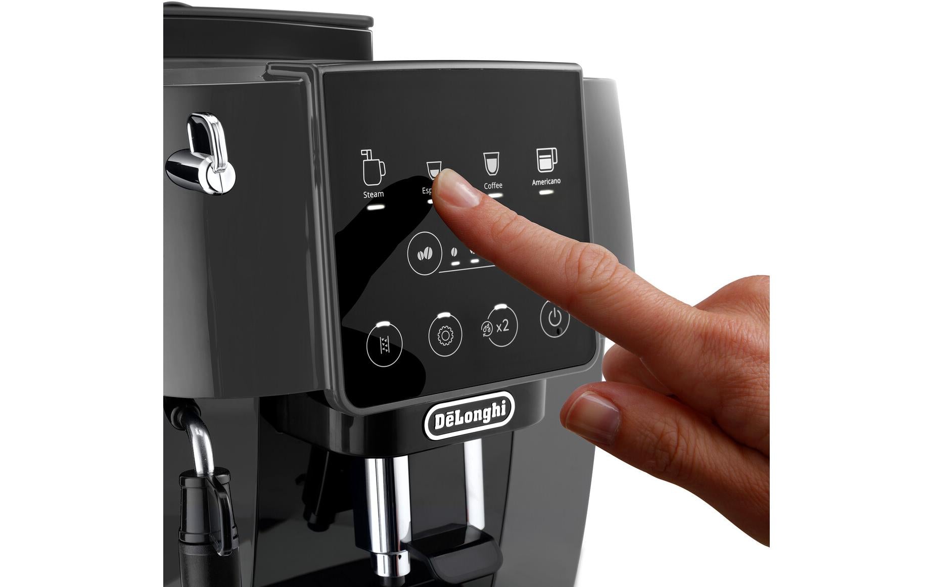 De’Longhi Magnifica Start ECAM220.22.GB Kaffeevollautomat – 15 bar, 1,8 l, 250 g, Schwarz