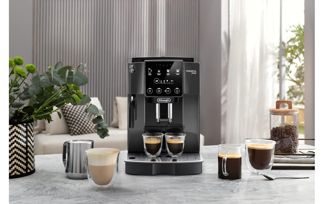 De’Longhi Magnifica Start ECAM220.22.GB Kaffeevollautomat – 15 bar, 1,8 l, 250 g, Schwarz