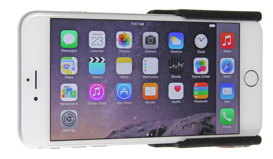 Brodit Auto-Halterung, passiv, neigbar – für iPhone 6 Plus – Schwarz, ABS