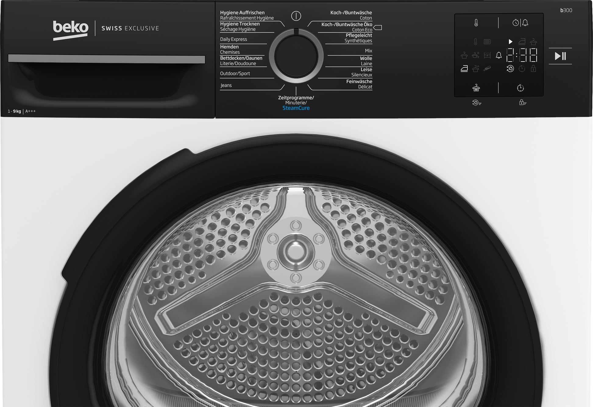 Beko Wäschetrockner TR229 – 9 kg, Wärmepumpe, Energieklasse C – Weiss