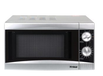 Trisa Electronics Trisa Grill-Mikrowelle Micro Plus – 17 l, Grill, 700 W – silber