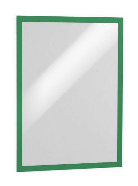 Durable DURAFRAME Magnetrahmen – A3 – Grün – 2er-Pack