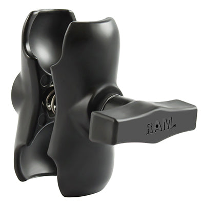 RAM Mounts RAM-201U-B – Kurzarm 95 mm, C-Grösse 1,5" Kugel, Schwarz
