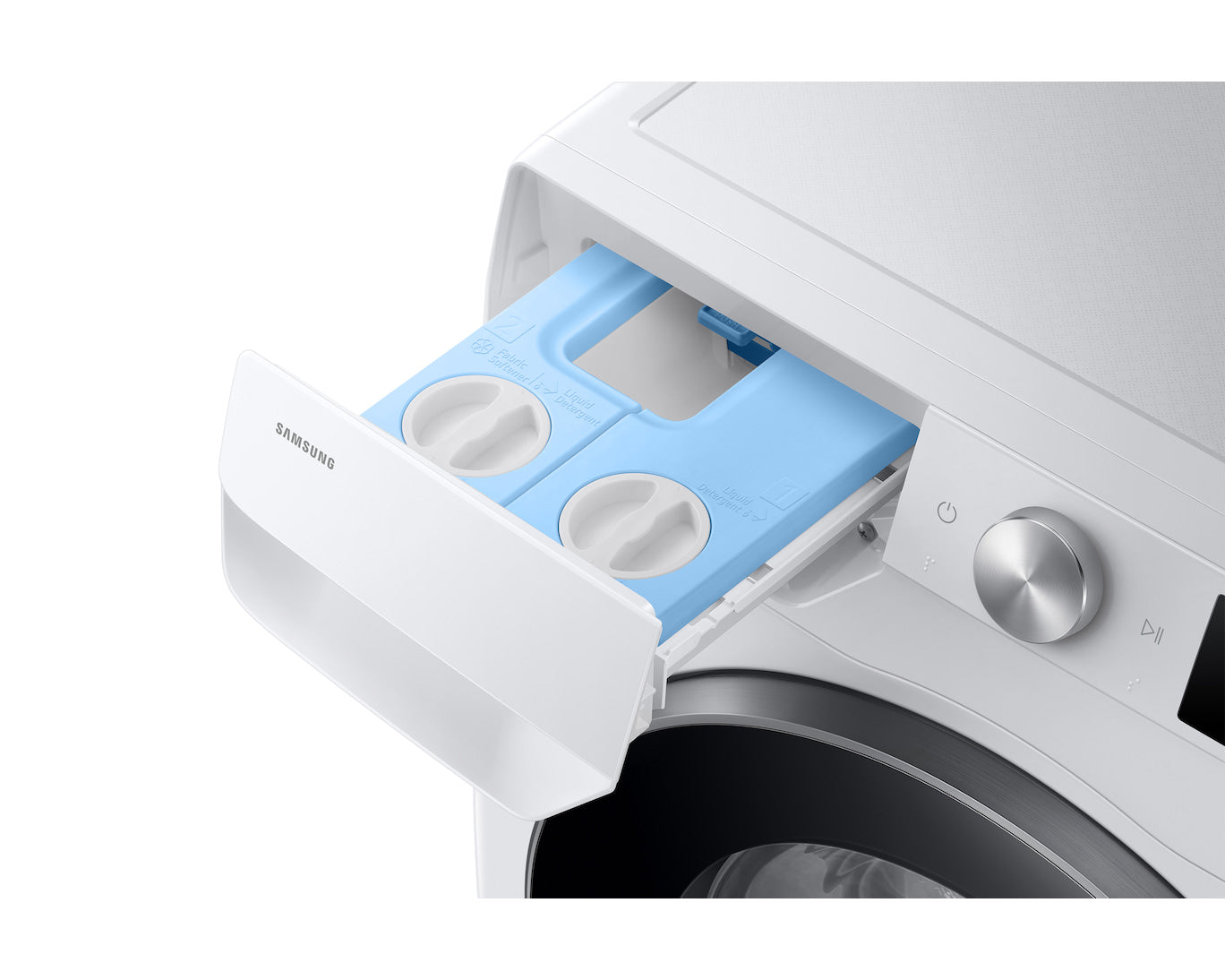 Samsung Waschmaschine WW6400 – 10 kg, 1'400 U/min, AI EcoBubble & Invertermotor – weiss