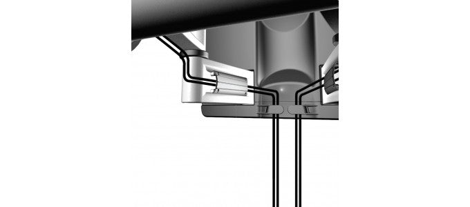 PureMounts PM-PLATINUM-65 – Wandhalterung, drehbar, für 46", VESA 400×400, bis 50 kg, Schwarz
