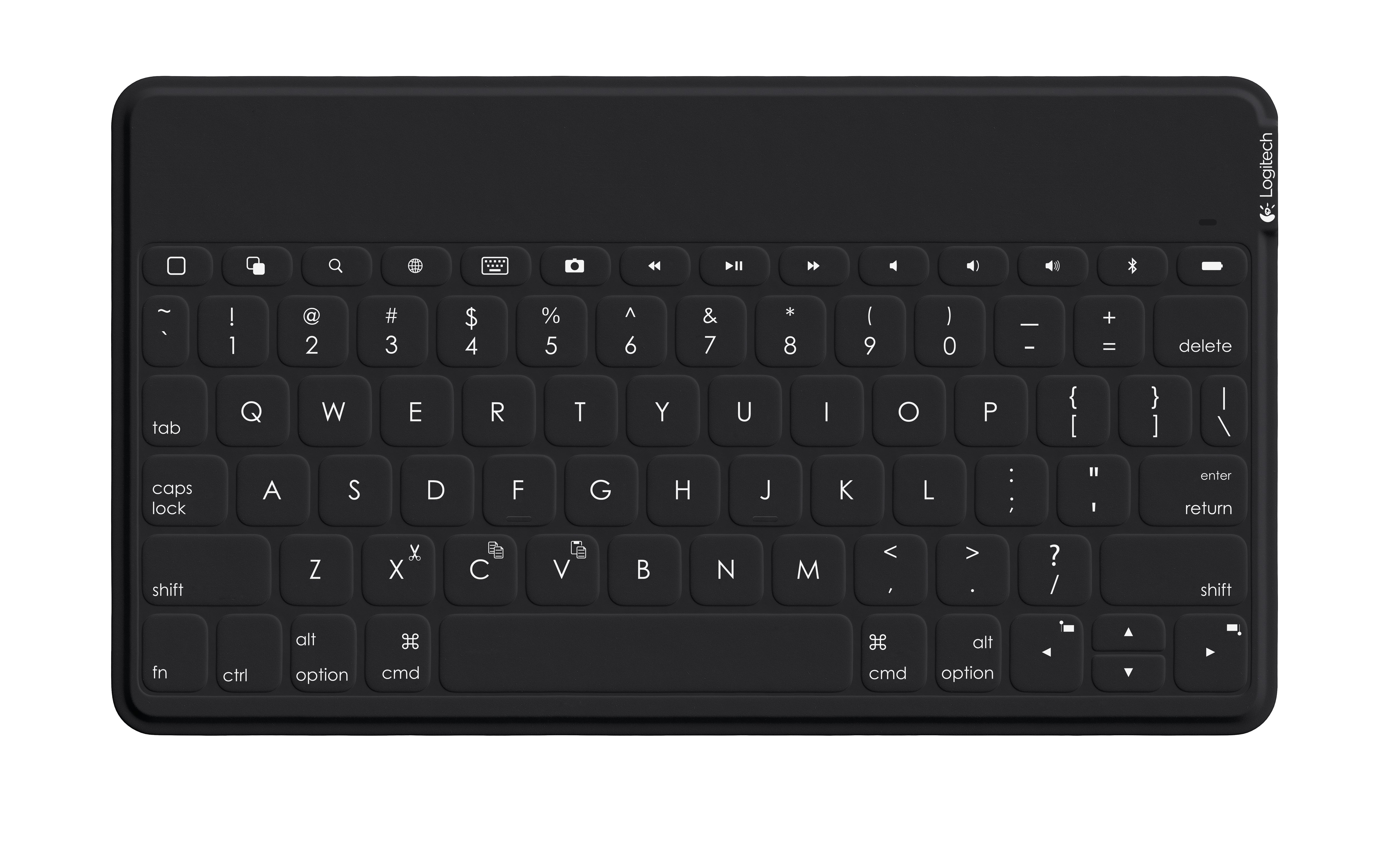 Logitech Keys-To-Go – Tastatur, FR-Layout (FR), Schwarz – für iPad