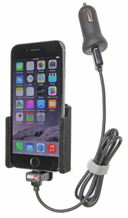 Brodit Active Holder 521660 Kfz-Ladehalterung – Auto, Zigarettenanzünder – für iPhone 6 – Schwarz