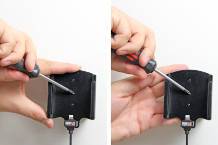Brodit Active Holder 521660 Kfz-Ladehalterung – Auto, Zigarettenanzünder – für iPhone 6 – Schwarz