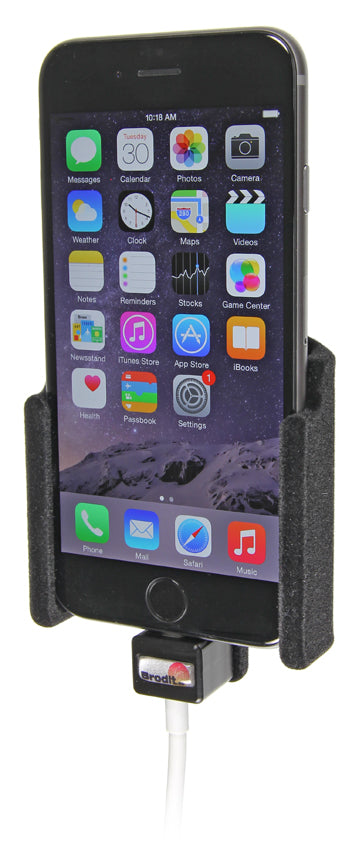 Brodit Auto-Halterung, Passive Halterung – für iPhone 6 – Schwarz, ABS