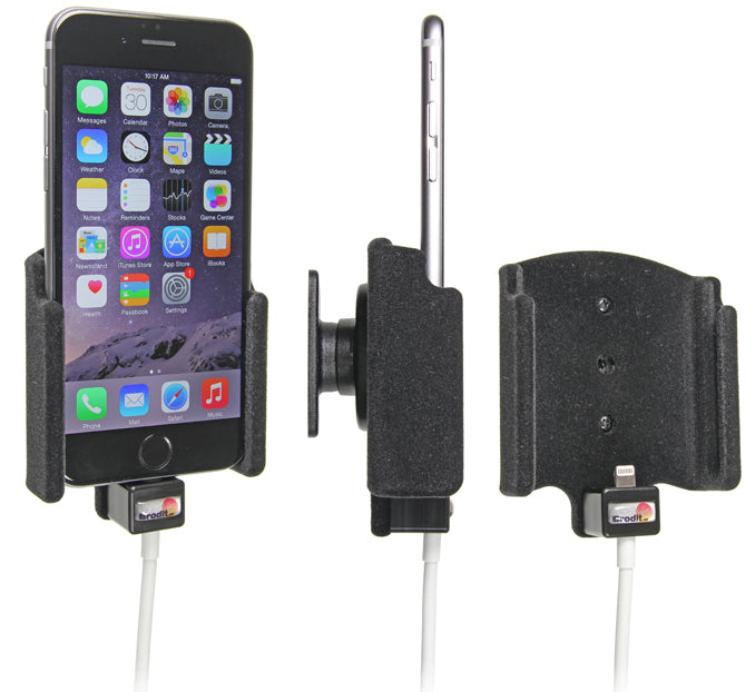 Brodit Auto-Halterung, Passive Halterung – für iPhone 6 – Schwarz, ABS