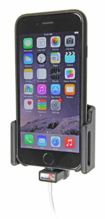Brodit Halterung für Kabelbefestigung – Auto-Halterung – verstellbar, für iPhone 6 – Schwarz