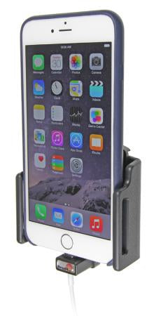 Brodit Montageplatte, Kabelbefestigung – für iPhone 6 Plus – Schwarz