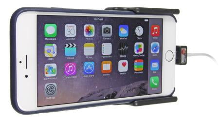 Brodit Montageplatte, Kabelbefestigung – für iPhone 6 Plus – Schwarz