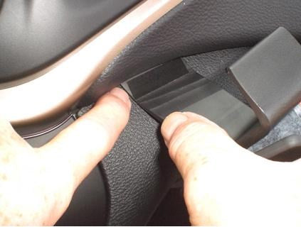 Brodit Auto-Halterung, passive Halterung – für Jeep Cherokee 14–15 – Schwarz, Kunststoff (ABS)