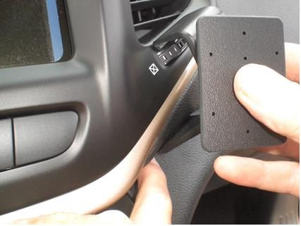 Brodit Auto-Halterung, passive Halterung – für Jeep Cherokee 14–15 – Schwarz, Kunststoff (ABS)