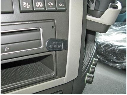 Brodit Auto-Halterung, ProClip – für Volvo FM-Serie 14–15 – Schwarz, ABS-Kunststoff