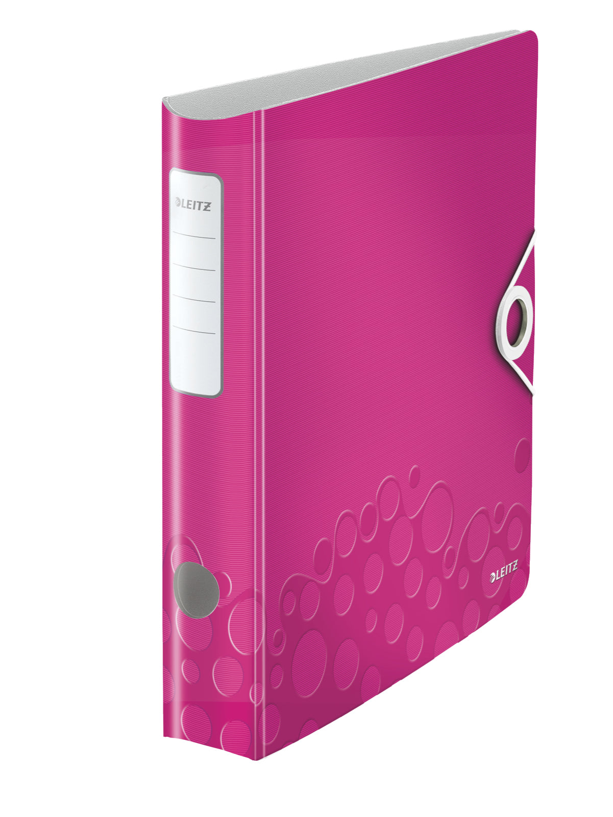 Leitz Active WOW 180° Ringbuch – 2-Ring – für A4 – Rückenbreite 6,5 cm – Rosa