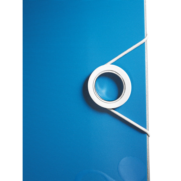 Leitz Active WOW Ringbuch – 2-Ring – für A4 – Rückenbreite 6,5 cm – Blau