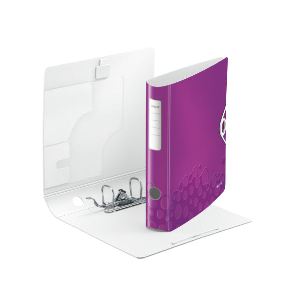 Leitz Active WOW Ringbuch – 2-Ring – für A4 – Rückenbreite 6,5 cm – Violett