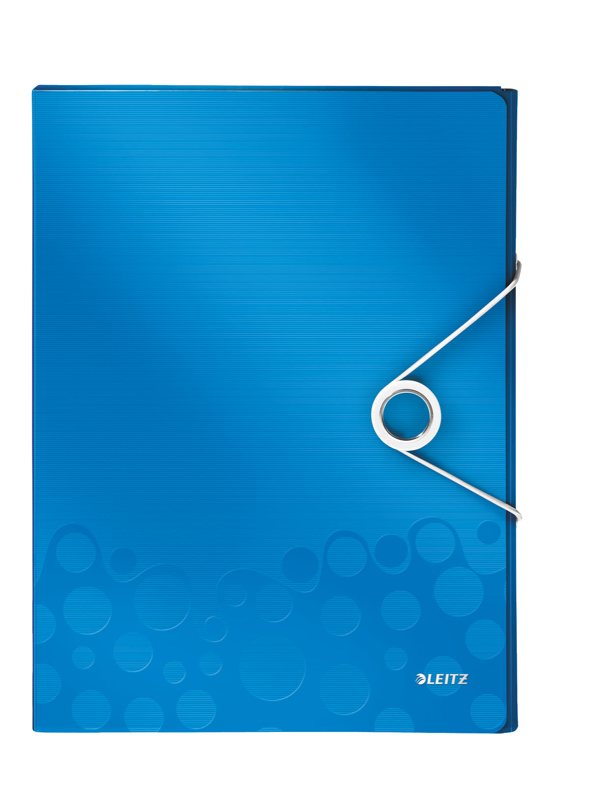Leitz Wow A4 Heftbox – Polypropylen (PP), Blau, bis 250 Blatt