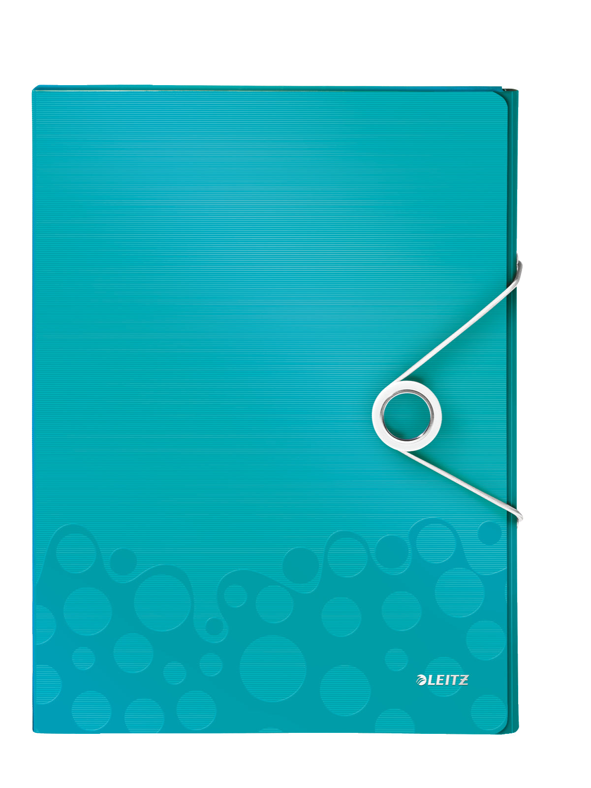 Leitz WOW A4 Heftbox – Polypropylen (PP), blau, mit Rückenschild, bis 250 Blatt