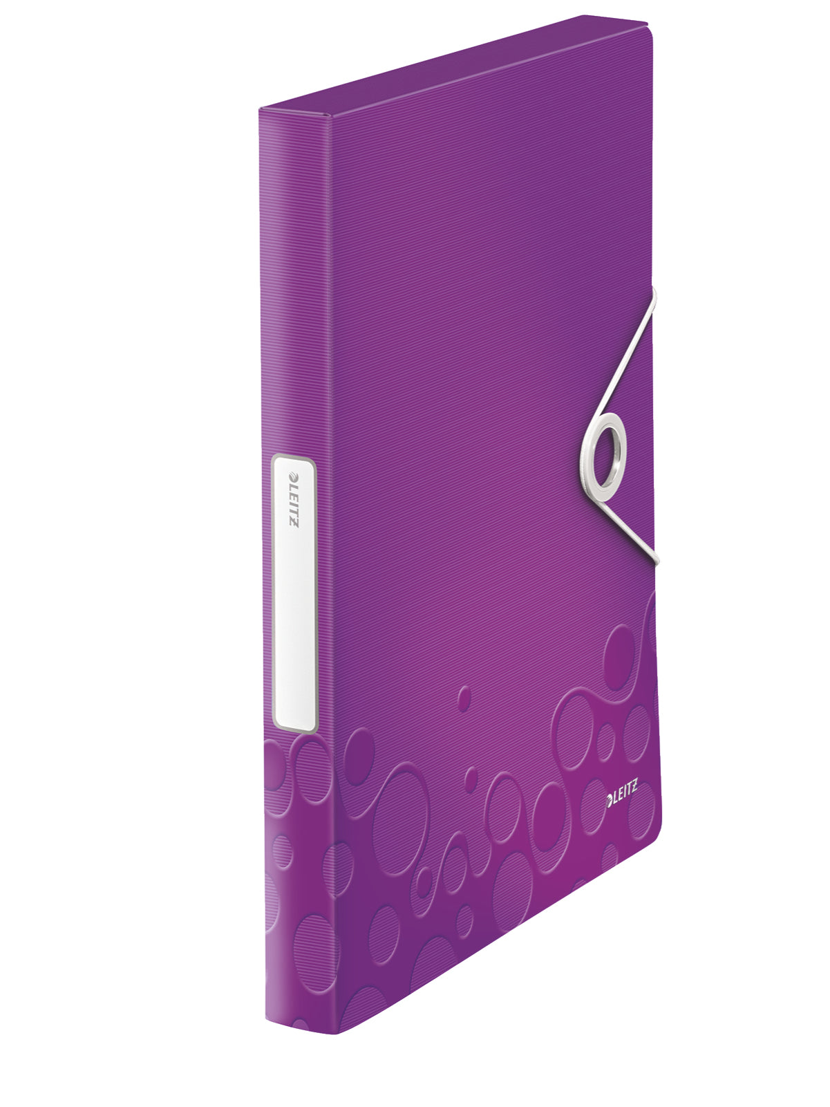 Leitz WOW A4 Heftbox – Polypropylen (PP), violett, bis 250 Blatt