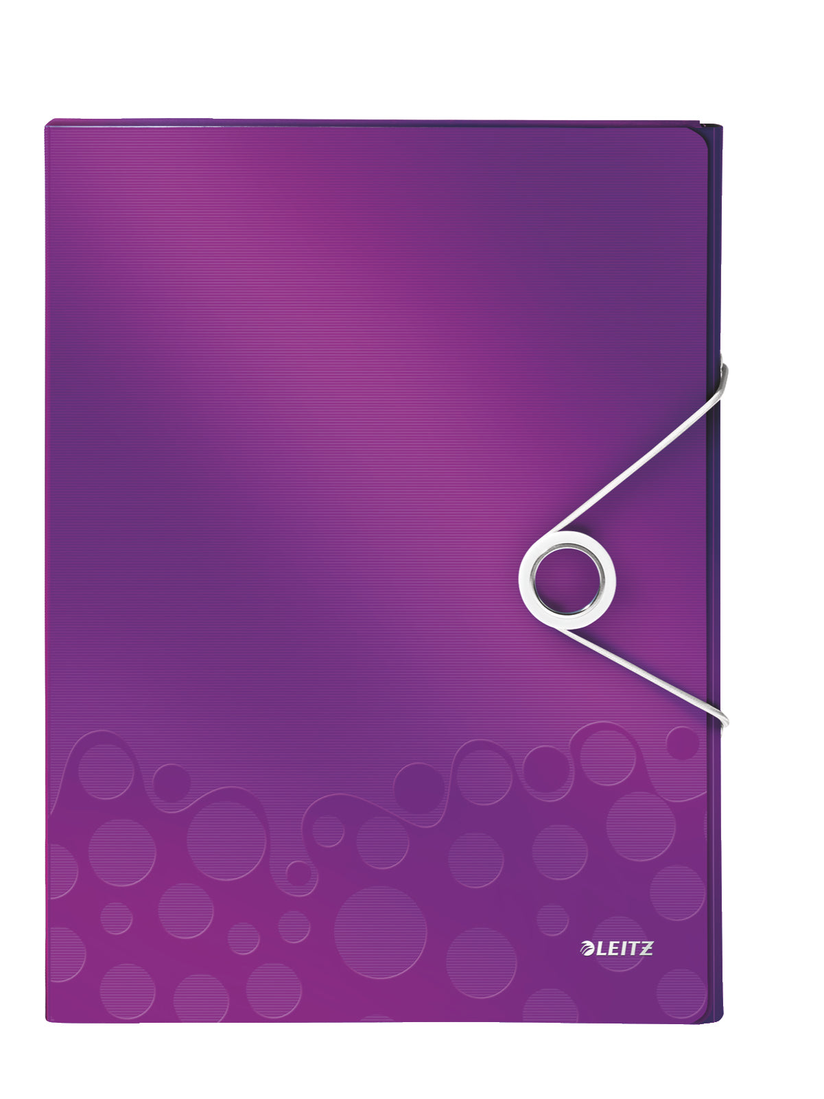 Leitz WOW A4 Heftbox – Polypropylen (PP), violett, bis 250 Blatt