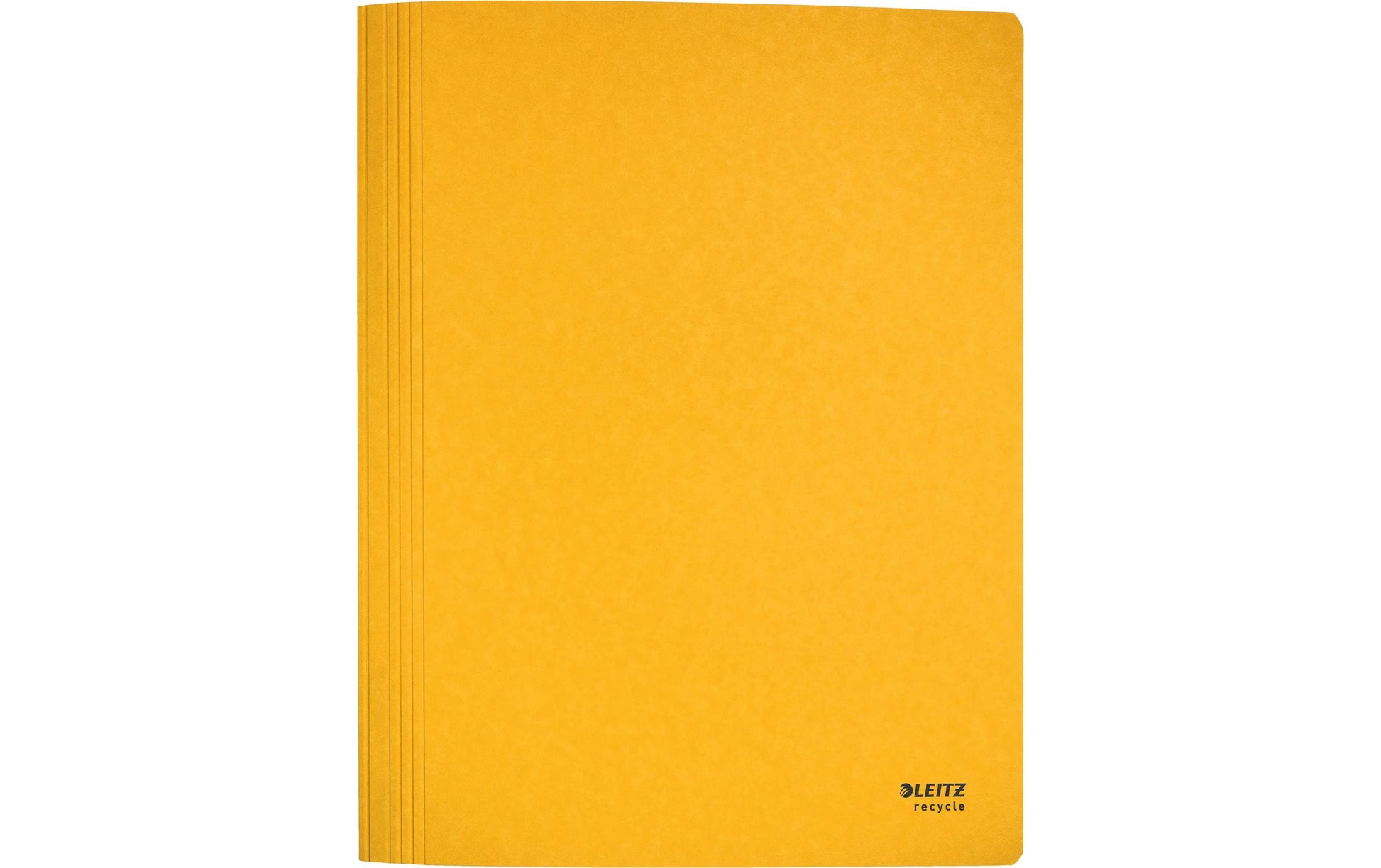 Leitz Schnellhefter für A4, Kunststoff (rezykliert), gelb – bis 250 Blatt – 10 Stk