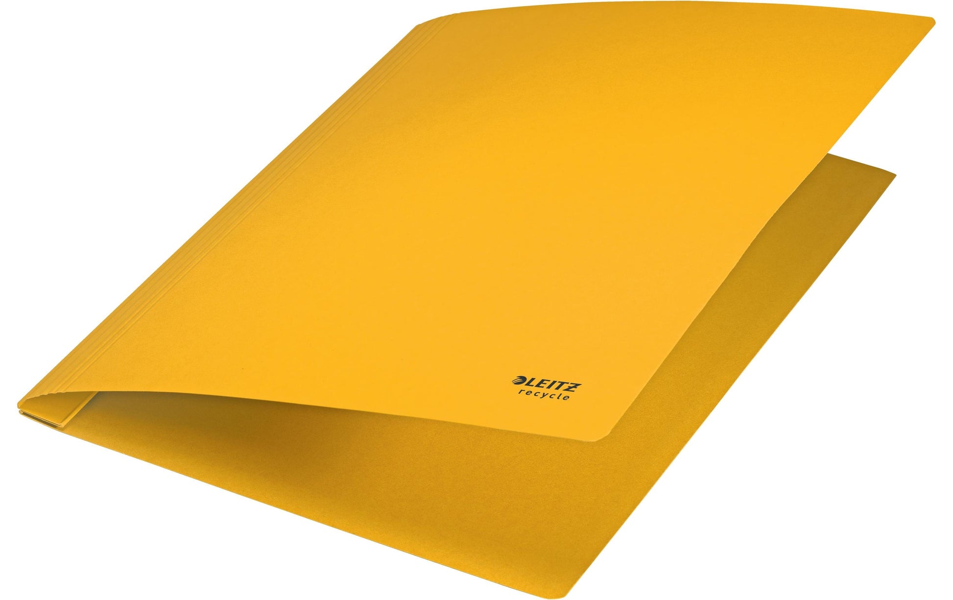 Leitz Schnellhefter für A4, Kunststoff (rezykliert), gelb – bis 250 Blatt – 10 Stk