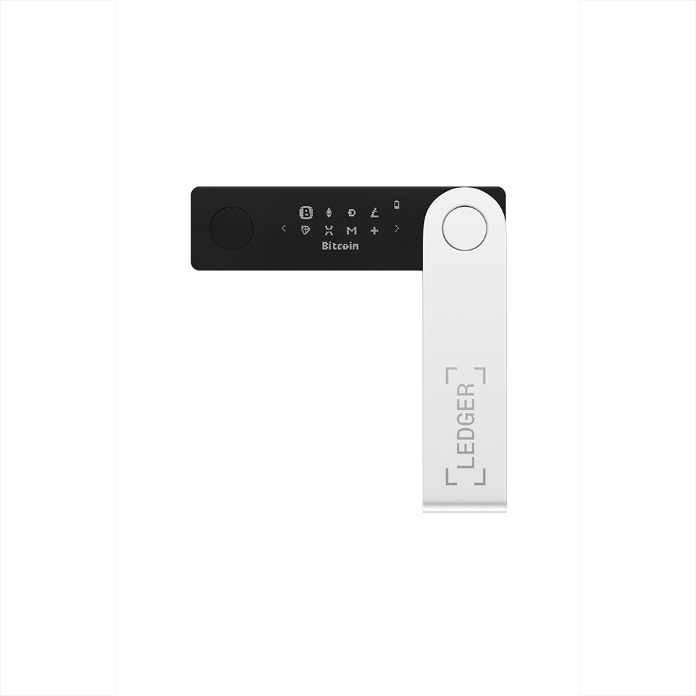Ledger Nano X USB-Stick – Bluetooth + USB Typ-C, OLED-Display