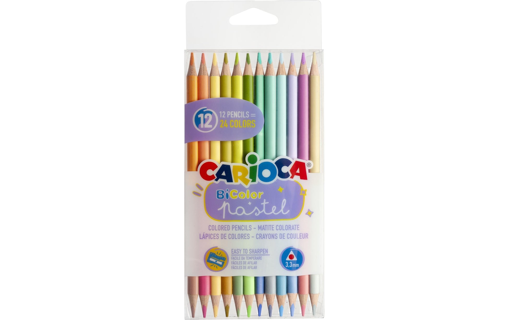 Carioca Farbstifte-Set – 12 Farben