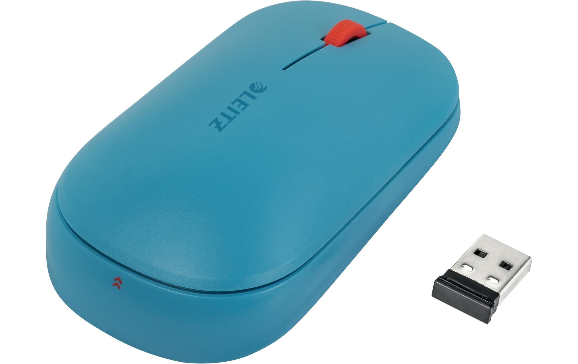 Leitz Cosy – Maus – Kabellos (Bluetooth/2,4 GHz), beidhändig, Blau