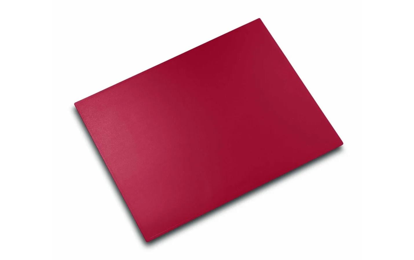 Läufer Schreibtischunterlage Synthos – 520 × 650 mm, Kunststoff, Rot
