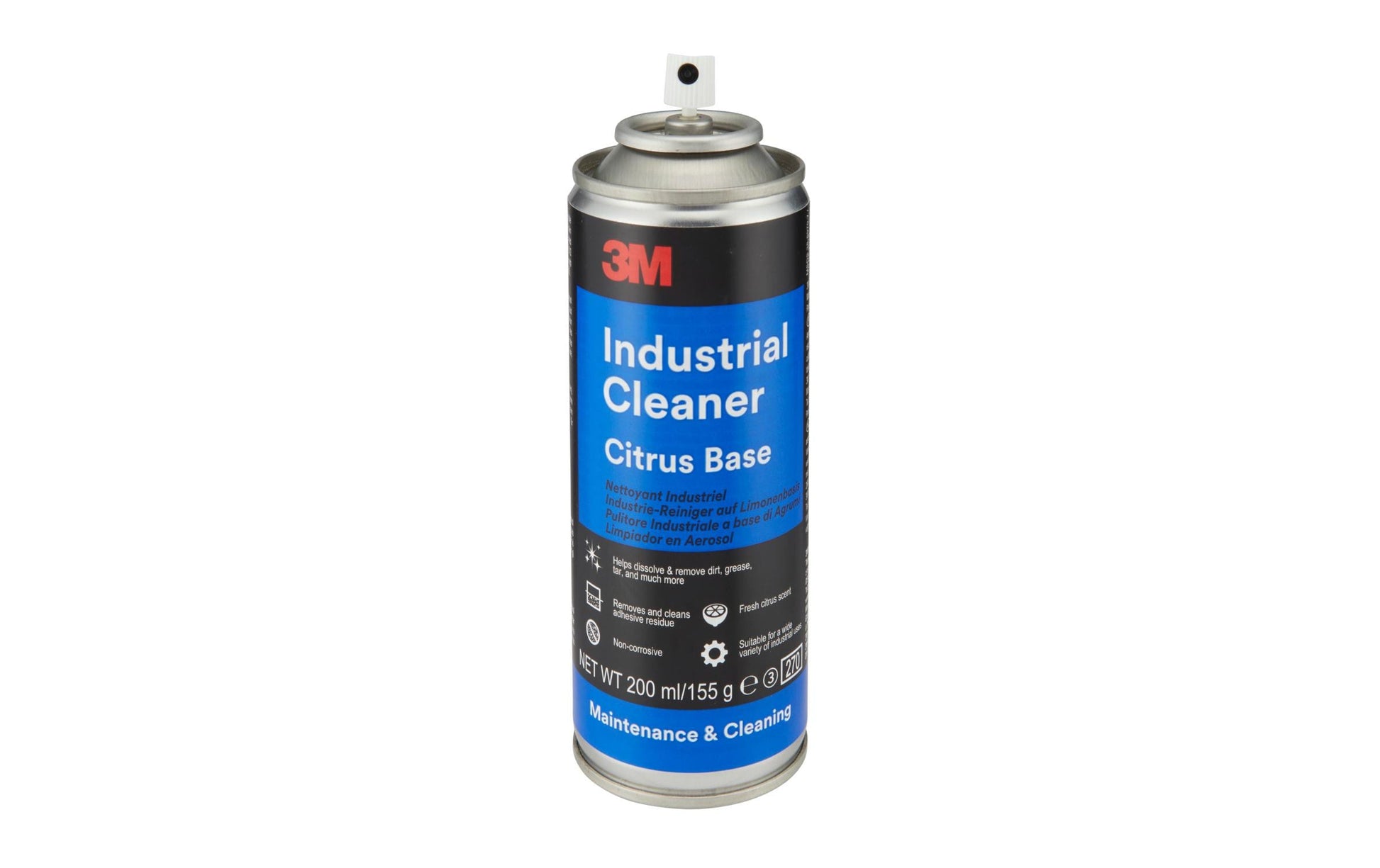3M INDCLEA200 Allzweckreiniger für Metall – Zitrus, Spray – 200 ml, 1 Stk.