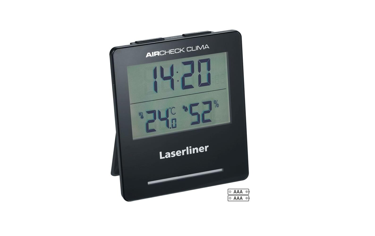Laserliner AirCheck Clima 082.432A Thermo-Hygrometer (Handgerät) – −9,9–50 °C, 1–99 %, Innen