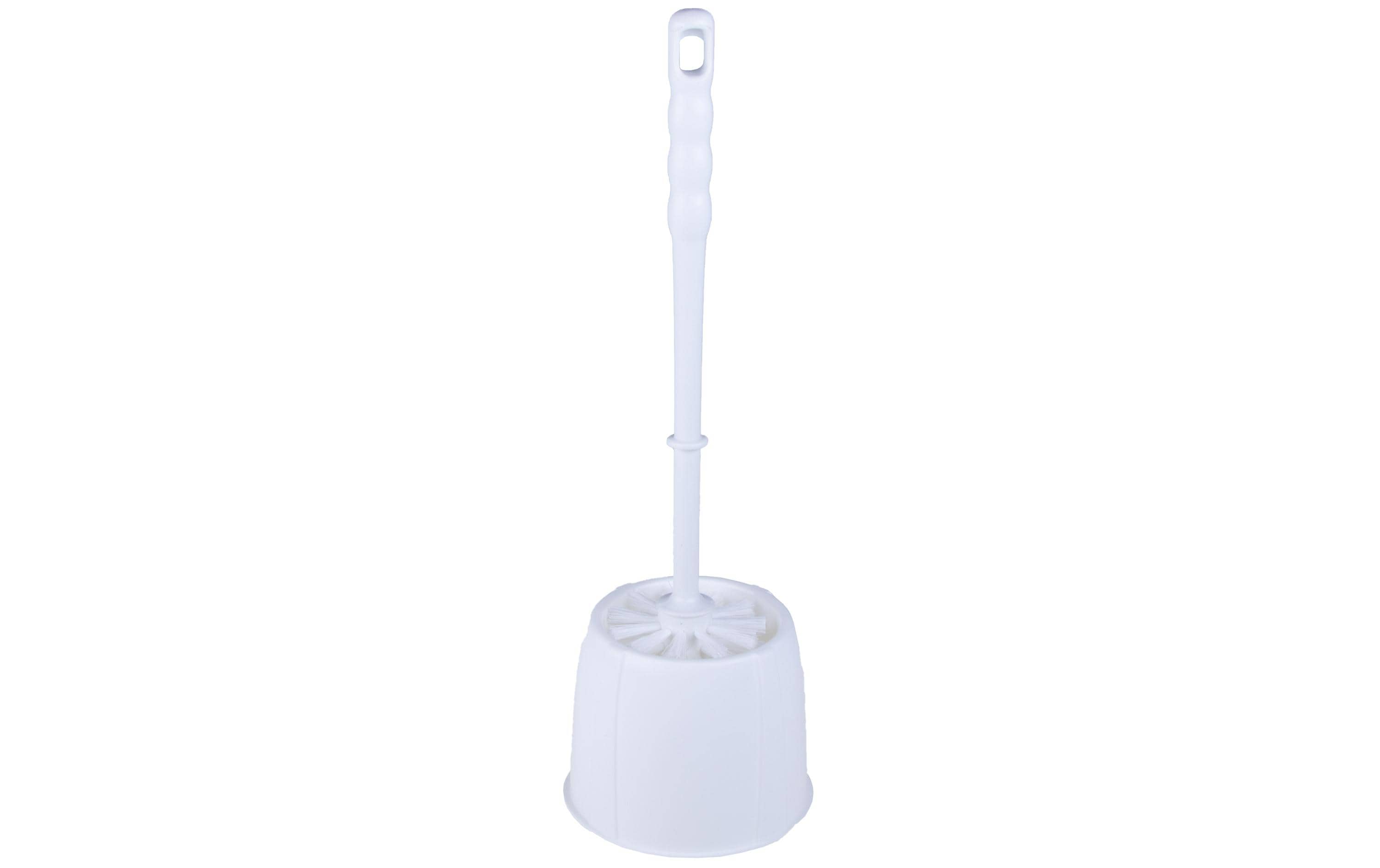 Edi clean WC-Bürstenset – Polypropylen, Weiss, H 39 cm, Ø 12 cm