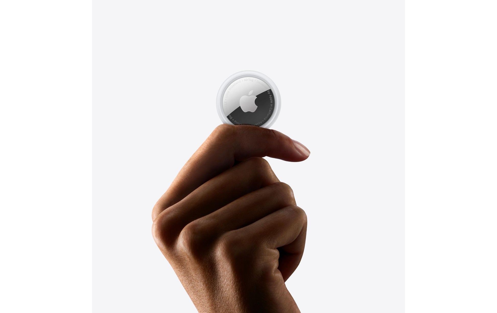 Apple Ortungsgerät AirTag – für Apple Find My-App, 31,9 × 31,9 × 8 mm, Weiss, 11 g