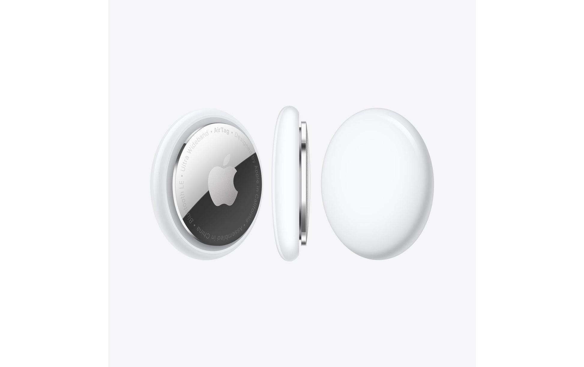 Apple Ortungsgerät AirTag – für Apple Find My-App, 31,9 × 31,9 × 8 mm, Weiss, 11 g