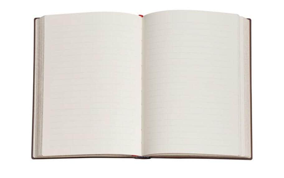 Paperblanks Notizbuch – 180 × 230 mm – Liniert – 144 Seiten – Hardcover, Lesebändchen, Braun