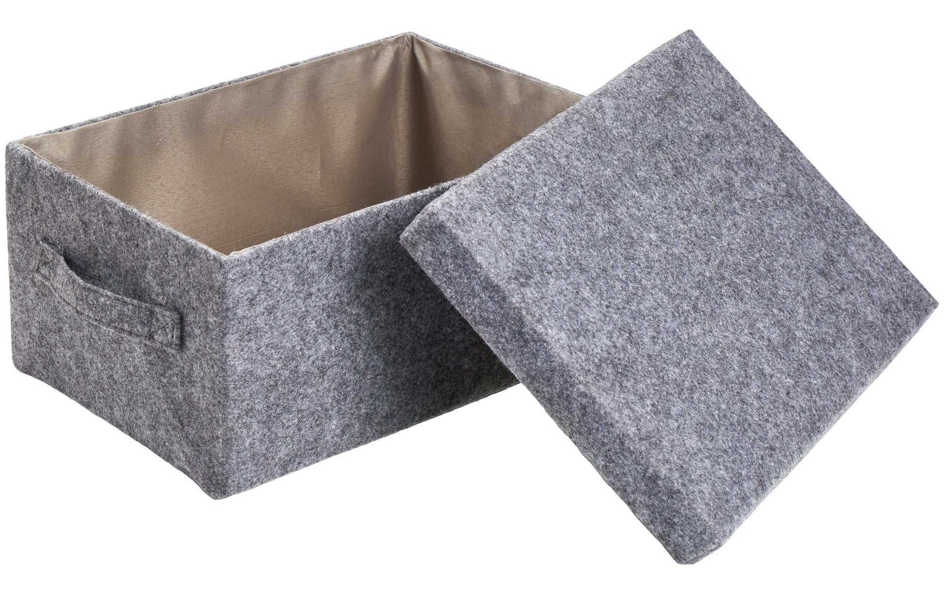 Diaqua Aufbewahrungsbox – Polyester – Grau – 310 × 140 × 210 mm