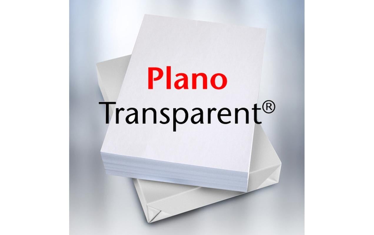 Plano Transparentpapier – A3, 80 g/m², transparent, 250 Bogen, für Inkjet
