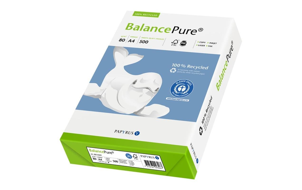 BalancePure Kopierpapier Recyc – A4, 80 g/m²