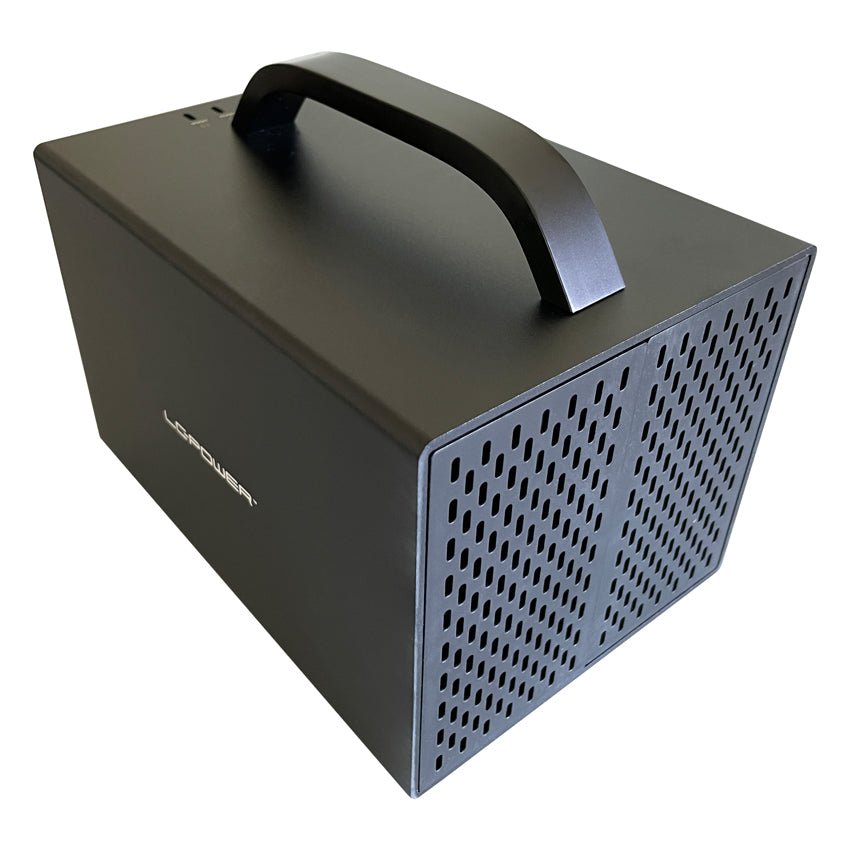 LC-Power LC-35U3-RAID-4-HDMI – 4-Bay Desktop HDD-Gehäuse – USB 3,2 Gen 1, für 3,5" HDD, SATA III
